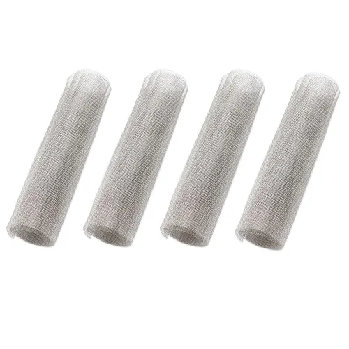Miniatura 11 de Paquete de 5 mallas de alambre tejido de acero inoxidable 304, nunca se oxida, malla de alambre dura y resistente al calor, malla fina para muchos