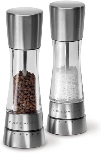 Miniatura 22 de Cole & Mason Derwent Molinillo de Pimienta - Molinillo de Pimienta Gourmet de Precisión - Herramientas Recargables para Condimentos y Especias - Oro