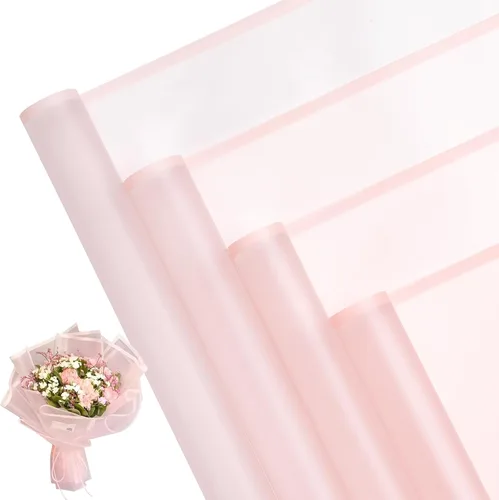 Miniatura 16 de RUSPEPA 20 Hojas de Papel para Envolver Flores, Papel para Envolver Ramos Florales Impermeable, Papel de Embalaje para Suministros de Floristería