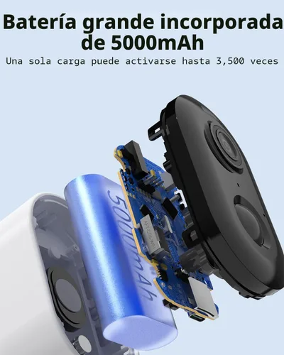 Miniatura 7 de Cámaras de seguridad inalámbricas para exteriores, alimentadas por batería, visión nocturna a color 2K, detección de movimiento AI con foco
