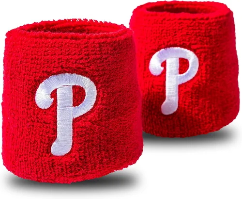 Miniatura 17 de Franklin Sports MLB - Pulseras de béisbol con licencia del equipo, pulseras de sudor con logotipo del equipo de la MLB, ideales para disfraces