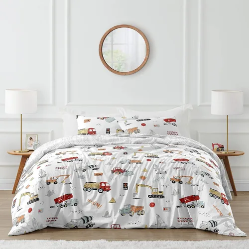 Miniatura 8 de Sweet Jojo Designs Anchors Away - Juego de ropa de cama de 3 piezas para niños, color azul marino y blanco, tamaño matrimonial/queen