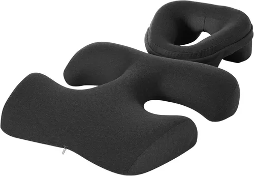 Miniatura 3 de Massage headrest for Bed with Storage Bag Mattress Top Massage Kit Adjustable Massage Face Cradle at Home for Massage SPA Foldable & Portable Face