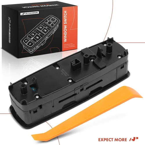 Miniatura 8 de A-Premium Interruptor de elevalunas eléctrico delantero izquierdo del lado del conductor, negro Compatible con Mercedes-Benz A160 2004-2005, A190