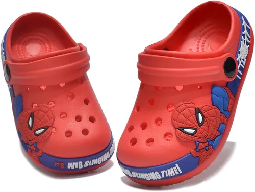 Miniatura 3 de viorwzde Zuecos para niños y niñas, bonitos dibujos animados, zapatos de jardín, sandalias de playa, sandalias de ducha antideslizantes para el agua
