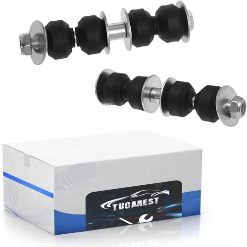 TUCAREST Enlace estabilizador de barra estabilizadora delantera, 2 piezas, K6600, compatible con 92-03 Fo-rd Escort [Chevy 95-05 Blazer 4WD,97-03