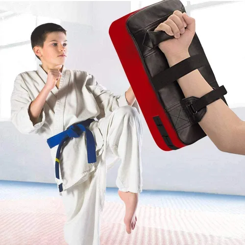 Miniatura 2 de LuiceABC One Karate Taekwondo Boxing Kick Punch Adjustable Soft Shield Durable Training Pad for Boxing, Training and Protecting Your Palm, Wrist and