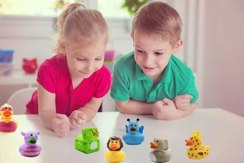 Miniatura 6 de Surtido de patos de goma para niños, regalos de cumpleaños de baño, baby showers, incentivos para el aula, playa de verano y actividad