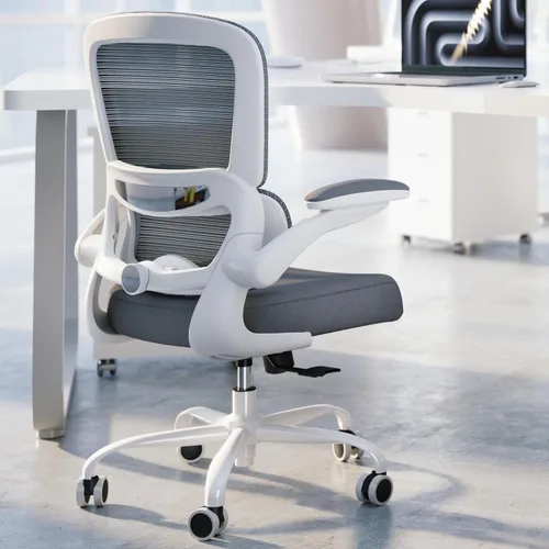 Miniatura 3 de TRALT Silla de oficina – Silla de escritorio ergonómica con soporte lumbar ajustable, silla de computadora de malla, sillas ejecutivas para oficina