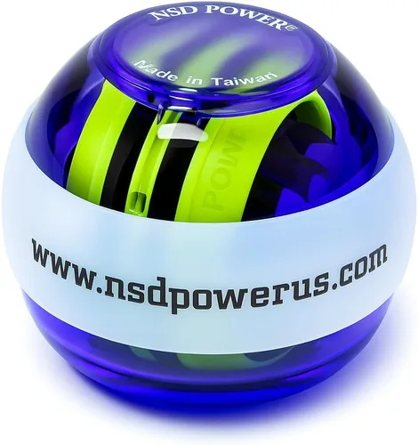 Miniatura 6 de NSD Manual Thumb Wind Start Spinner Gyro Ball – Up to 15,000-18,000 RPM Premium & Durable Hand Strengthener and Wrist Exerciser for Grip Strength