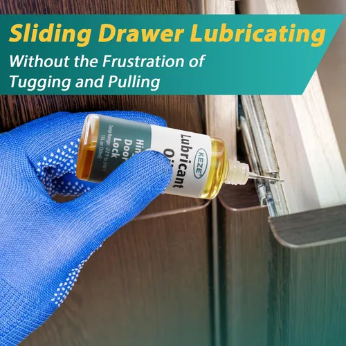Miniatura 4 de Keze Lubricante para Bisagra de Puerta Solución para Bisagras Chirriantes Aceite Lubricante para Ruido Aceite de Cuchillo Sintético Lubricante