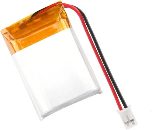 Miniatura 2 de 102535 3.7V Lipo Batería 850mAh 102535 Batería recargable de polímero de litio con conector JST PH2.0.000 in para dispositivo electrónico