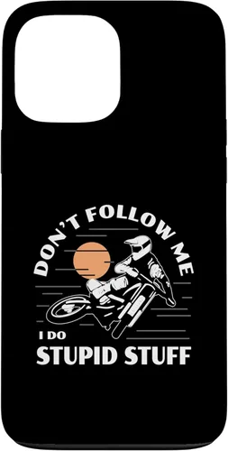 Miniatura 23 de Funda para iPhone 12 Mini Dirtbike Motocross Don't Follow Me Stupid Stuff Dirt Bike