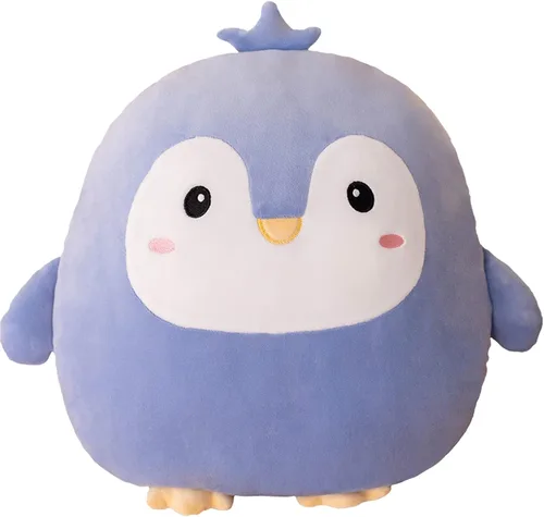 Almohada de Peluche de Pingüino, Juguete de Almohada Decorativa de Peluche de Pingüino Suave de 8 Pulgadas para Decoración de Habitación, Cumpleaños