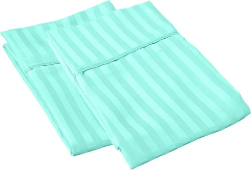 Miniatura 26 de Fundas de almohada de algodón peinado de 600 hilos (paquete de 2) tamaño Queen de 20.0 x 30.0 in, color rosa claro liso Rosa Claro (Sólido)