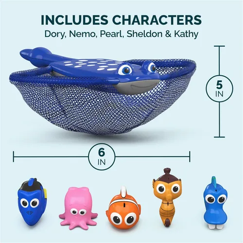 Miniatura 3 de SwimWays Disney Finding Dory Mr. Ray's - Juego de buceo y atrapa, juguetes de baño y suministros de fiesta en la piscina para niños a partir de 5