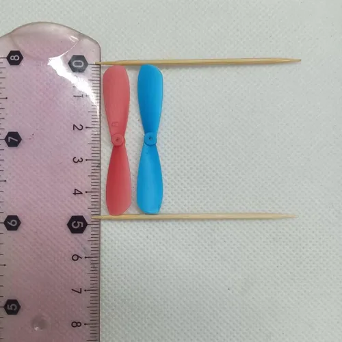 Miniatura 3 de skrnrhrery Las cuchillas de hélice, las hélices positivas y negativas de 1.8 pulgadas son adecuadas para cuadricópteros modelo de avión planeador