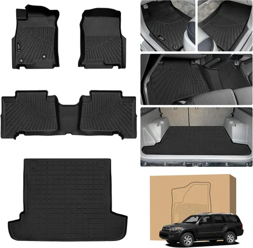 Miniatura 13 de Tapetes de suelo Peleus para Mercedes-Benz Sprinter 2500/3500 2025-2019, solo para furgoneta de carga, forros personalizados de goma TPE para todo