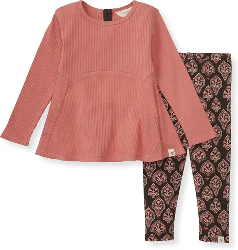 Miniatura 7 de Burt's Bees Baby Conjunto de camiseta y pantalón para bebé, túnica y leggings, 100% algodón orgánico