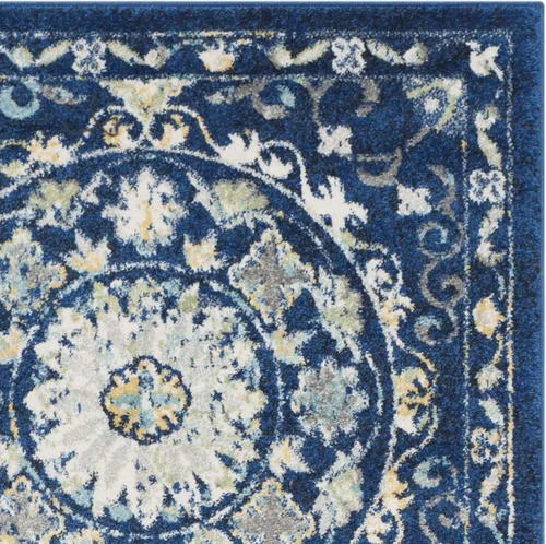 Miniatura 5 de SAFAVIEH Evoke Collection EVK252A - Alfombra decorativa de 4 x 6 pies, diseño bohemio, no desprende pelusa y de fácil cuidado, ideal para zonas