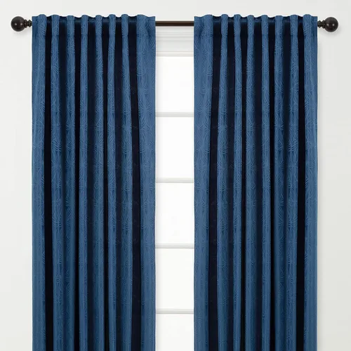 Miniatura 19 de Chanasya - Paneles de cortina con textura en relieve para sala de estar, dormitorio, ventana, patio, oficina, sala de estar. Cortinas para oscurecer