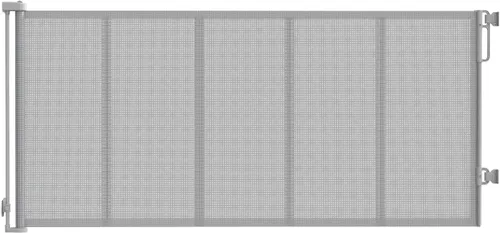 Miniatura 13 de Reinforced 120" Extra Wide Retractable Baby Gates for Stairs, Mesh Saftey Gate for Pets, 10 Foot Retractable Dog Gate, No Drilling, One-Hand