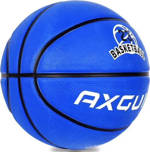 Miniatura 3 de Baloncesto de goma gruesa para niños y jóvenes, tamaño 3/4/5/6/7, para exteriores, colorido, 22/25.5/27.5/28.5/29.5 pulgadas, para regalos