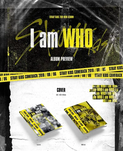 3 Giveaway STRAY KIDS 2º Mini álbum - Soy quien aleatorio ver. Póster plegado + máscara BIRDO Aerosilver Premium + tarjeta fotográfica extra