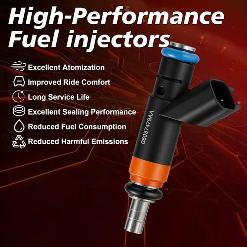 Miniatura 3 de 5037479AC Juego de 8 Inyectores de Combustible Hemi 5.7L V8 Compatible con Ram 1500 2009-2018, Ram 2500 2009-2017, Dodge Charger 2010-2016 2018