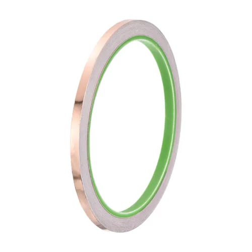 Miniatura 26 de PATIKIL Cinta de lámina de cobre de 1.97 pulgadas x 33 pies, 0.002 in de grosor, adhesivo conductor de doble cara, blindaje EMI para electrónica