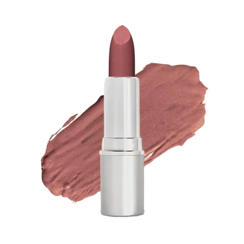 Miniatura 27 de Honeybee Gardens Truly Natural - Lápiz labial de larga duración, bermudas, rosa coral medio mate, naturalmente hidratante y nutritivo, vegano, sin