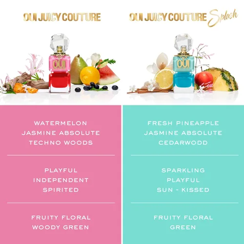 Miniatura 5 de Juicy Couture Oui Eau De Parfum, Women's Perfume with Notes of Watermelon, Jasmine & Techno Woods - Fruity & Floral Perfume for Women
