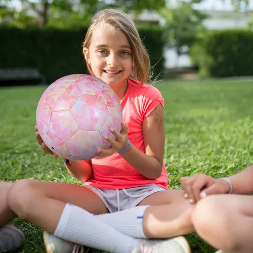 Miniatura 9 de Soccer Ball Size 3/Size 4 for Kids, Premium TPU Toddler Soccer Balls Interactive Indoor Outdoor Sports Toys for Kid Children Boys Girls Teenager