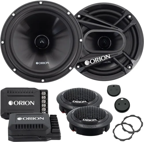 Miniatura 12 de ORION Cobalt Series CB693 - Altavoces coaxiales de 3 vías para automóvil, 320 W, 4 ohmios, rango completo, graves mejorados, cono de polipropileno