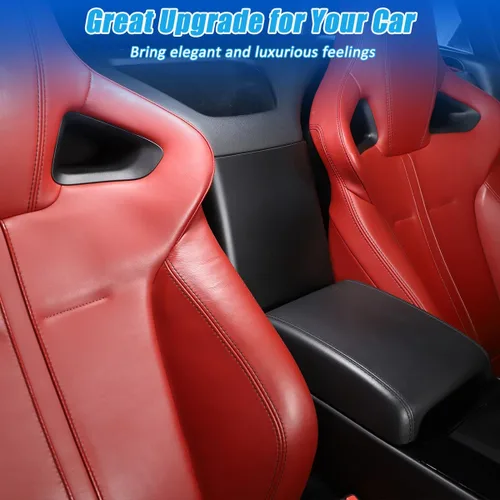 Miniatura 4 de Funda protectora para reposabrazos de control central de automóvil para Jaguar Tipo F 2013-2024, protector de caja de almacenamiento de consola
