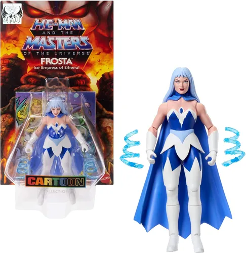 Miniatura 7 de Masters of The Universe Origins - Figura de acción Buzz-Off Cartoon Collection, 5.5 pulgadas, líder de abeja de TV de los años 80 alado y con gafas