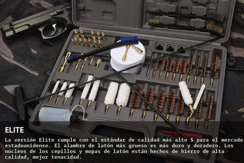 Miniatura 7 de GLORYFIRE Elite Kit de Limpieza de Armas, Kit de Limpieza Universal para Pistola, Escopeta y Pistola con Todos los Cepillos de Latón de Alta Gama
