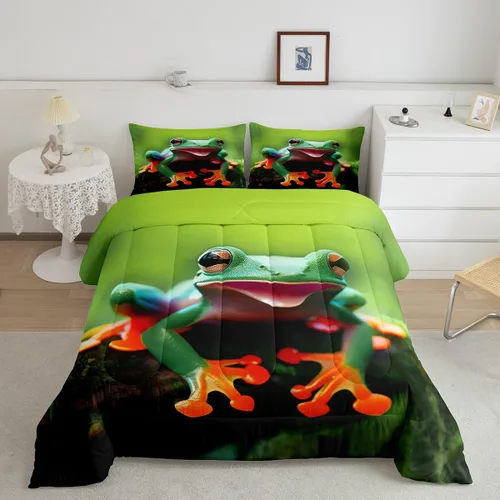 Miniatura 18 de Feelyou Juego de ropa de cama con diseño de dragón y galaxia, cielo estrellado, para niños y niñas, diseño de dragón, decoración colorida, colección