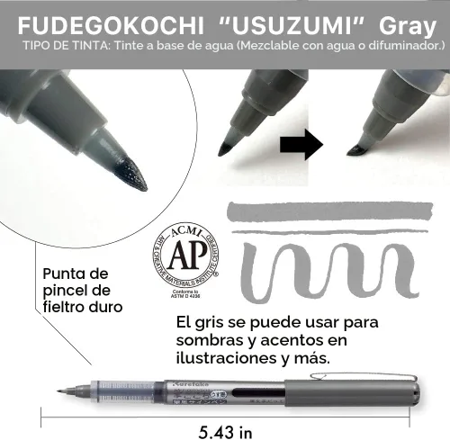 Miniatura 5 de Kuretake Zig Inktober - Juego de rotuladores para ilustración, dibujo de manga, letras y caligrafía, artista profesional, fabricado en Japón