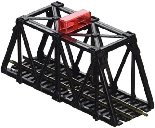Miniatura 2 de Bachmann Trenes - PLASTICVILLE U.S.A. EDIFICIO CONSTRUIDO - PUENTE BLINKING (no compatible con E-Z Track) - Escala N, (46904)
