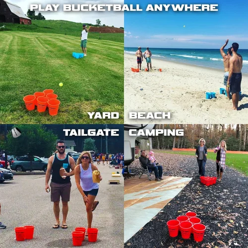 Miniatura 2 de BucketBall La marca original, más grande y duradera Apoya los empleos en EE. UU. El juego definitivo para exteriores y picnics Perfecto