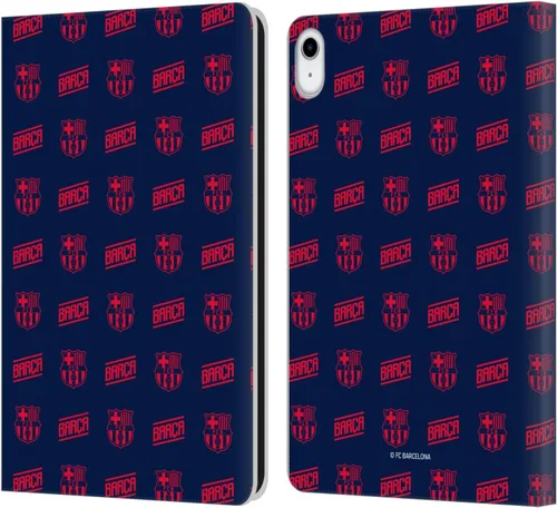 Miniatura 10 de Head Case Designs Funda de piel con licencia oficial del FC Barcelona Barca Crest Graphics para Apple iPad 10.2 2019/2020/2021 Escudo del Barca