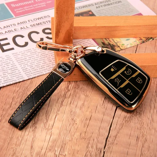 Miniatura 7 de Funda para llavero Sierra, carcasa de TPU suave para llavero para Chevy Suburban Tahoe GMC Yukon Denali Silverado Buick Enclave 2021-2025