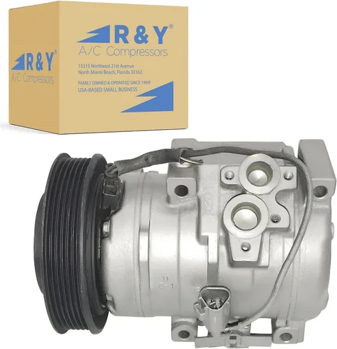 RYC Compresor de aire acondicionado automotriz y embrague de A/C GG390