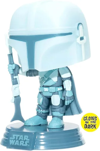 Miniatura 2 de Holograma Mandaloriano POP (Star Wars) Funko brilla en la oscuridad exclusivo