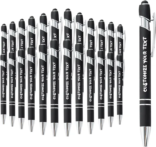 Miniatura 152 de AIFLM Bolígrafos personalizados con nombre a granel hasta 500 unidades de bolígrafos grabados gratis con tu nombre y texto para negocios
