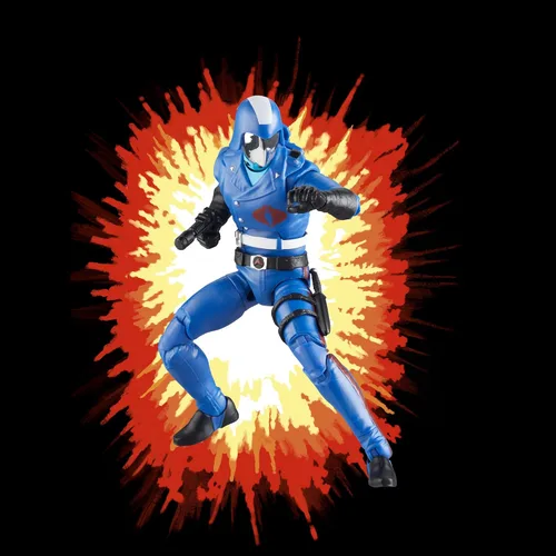 Miniatura 4 de G.I. Joe Classified Series Retro Cardback Cobra Commander, figura de acción coleccionable de 6 pulgadas con 8 accesorios