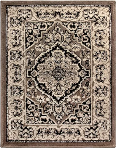 Miniatura 9 de Superior Alfombra de interior, cubierta de alfombra de felpa, medallón oriental tradicional, perfecta para pasillo, entrada, sala de estar, comedor