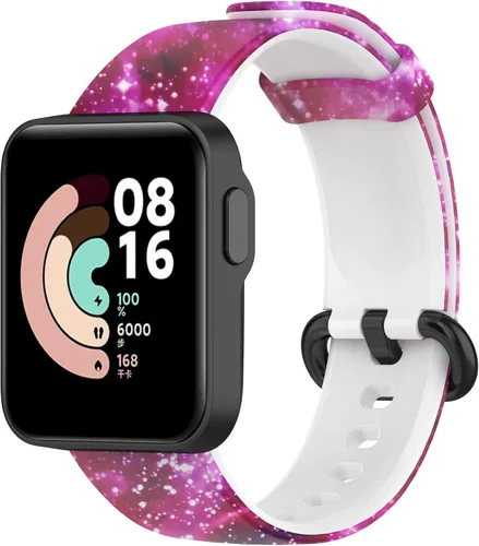 Miniatura 20 de Senter Correa de reloj de silicona suave Correa de repuesto para Xiaomi Mi Watch Lite y Redmi Watch Lite Smart Watch 2 piezas-C