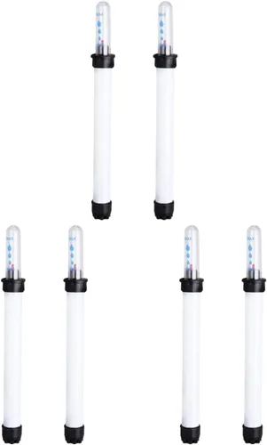 YARNOW 6 uds Recordatorio flotante Nivel de maceta Sonda de humedad Flotador Medidor de suelo Indicadores de agua en maceta Indicadores Medidor